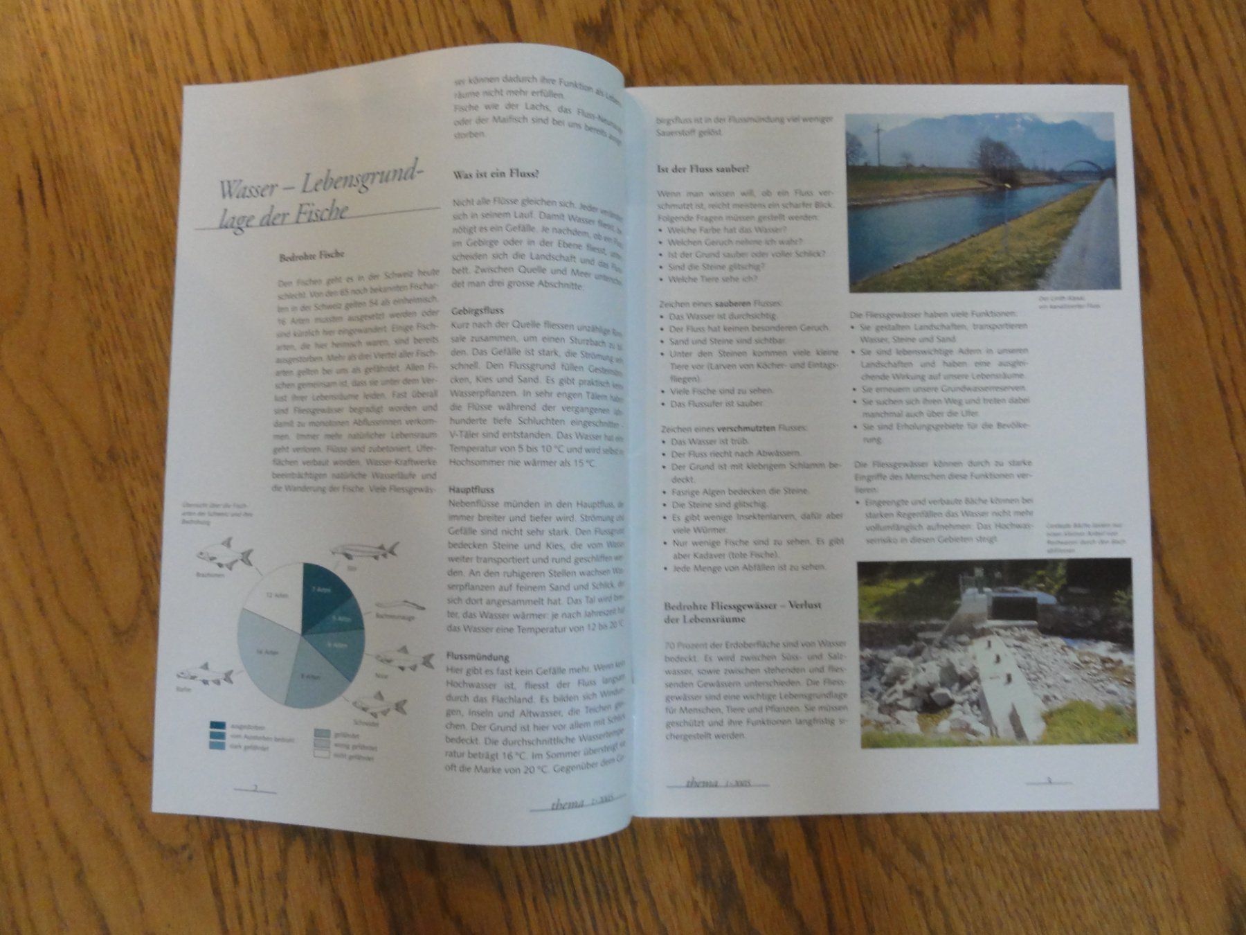 Riviste & Magazine: Fische in Schweizer Gewässern, thema Heft – Nuovo (secondo la descrizione) da Riedholz venduto da Taweva 1