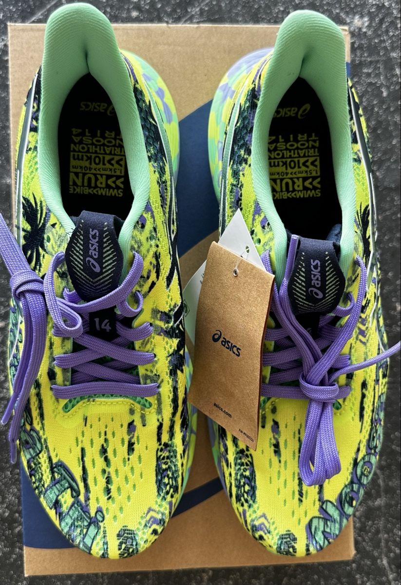 Asics Scarpe da donna: Asics Noosa Tri 14 Yellow/Midnight – Nuovo e nell'imballaggio originale da Biel/Bienne venduto da Akwawini 6