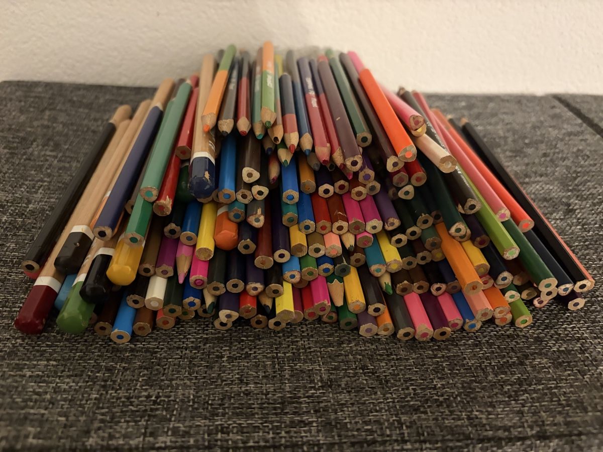 Stylos & Marker: Farbstifte Set, gebraucht, viele Farben – D'occasion à Leibstadt par Shopcity 1