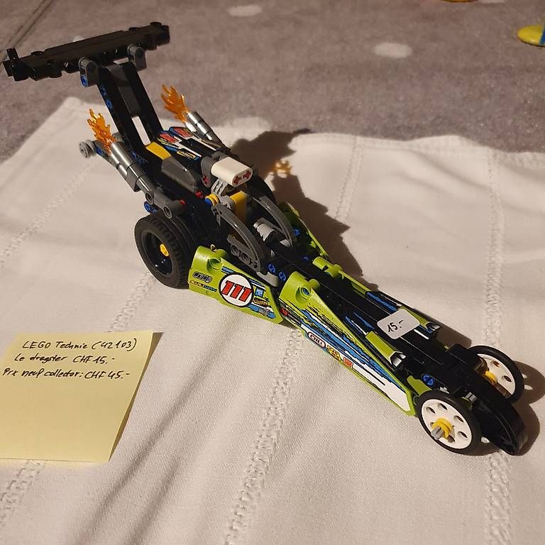 Kit di costruzioni: Lego Technic 42103 Le dragster – Usato da Corcelles-le-Jorat venduto da Fashion_Unfold 1