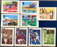 1980 - 1986 / Grossbritannien SPORT Maximumkarten 2 Sätze