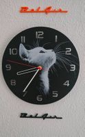 Katzen Wanduhr Büsi Cat