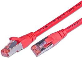 Wirewin Patchkabel, Cat 6, 250MHz, S/FTP, Rot, 5.0m (NEU)