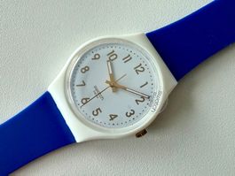 SWATCH “ WHITE BISHOP PAY!” SO28W111-5300, New, NObox&papers