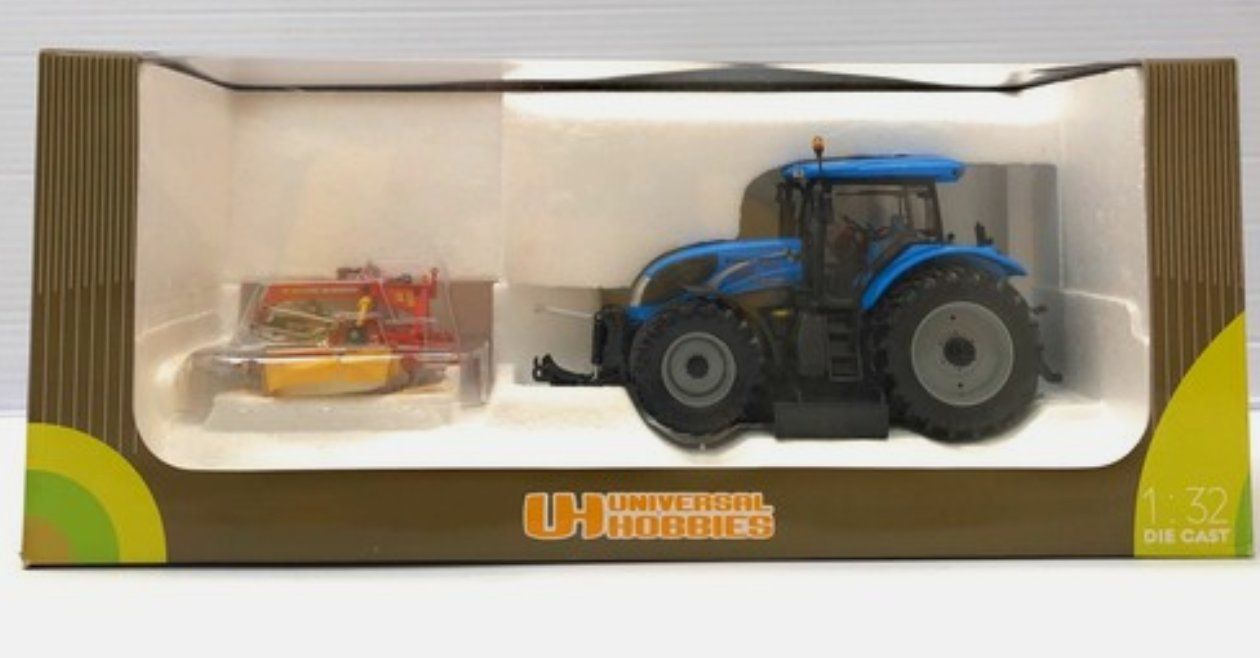 Kit di modellismo & Modellini statici: UNIVERSAL HOBBIES Collection LANDINI POWERMASTER 220 UH 7107 – Nuovo e nell'imballaggio originale da Lausanne venduto da Techobby 1