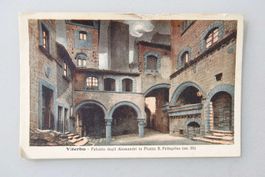 AK Viterbo - Palazzo degli Alessandri in Piazza S. Pellegrin