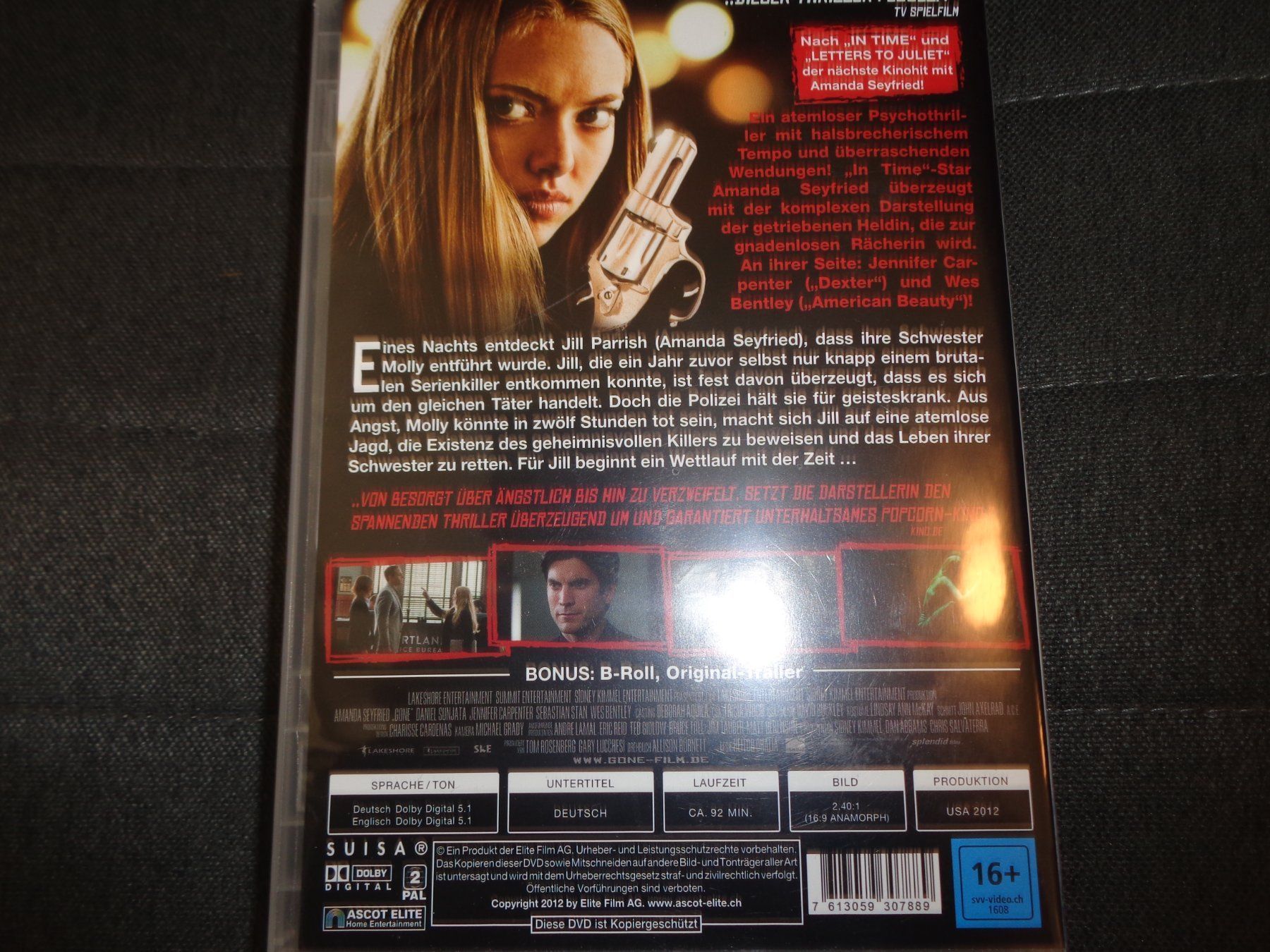 Alle DVDs: Gone DVD – Gebraucht aus Olten von Disc-Verkauf 2