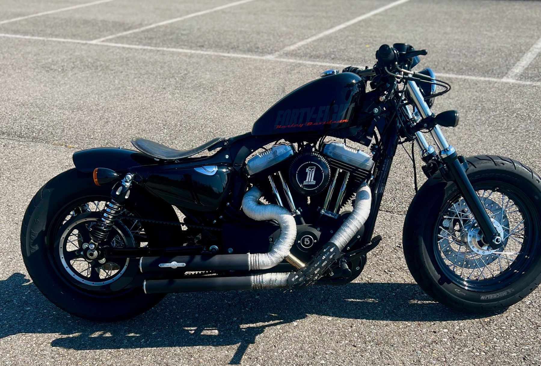 Harley-Davidson Strasse: Harley Davidson Forty Eight ABS – Gebraucht aus Corbières von Liquidetout 1