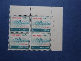 1941 F35 4er Block aus Bogenecke postfrisch**