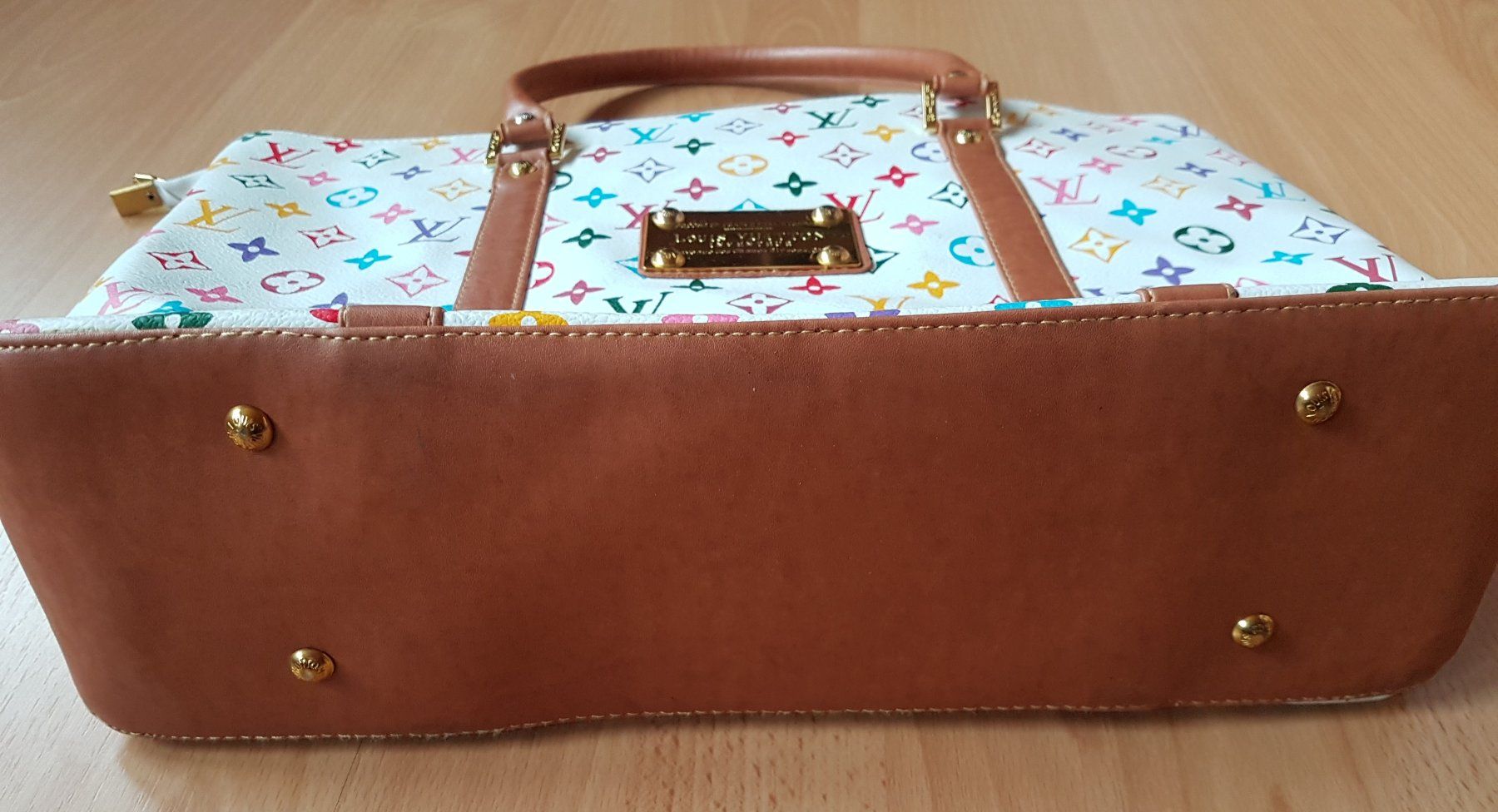 Louis Vuitton Taschen für Damen: LOUIS VUITTON TASCHE / MULTICOLORE WEISS – Gebraucht aus Sax von spazieren 6