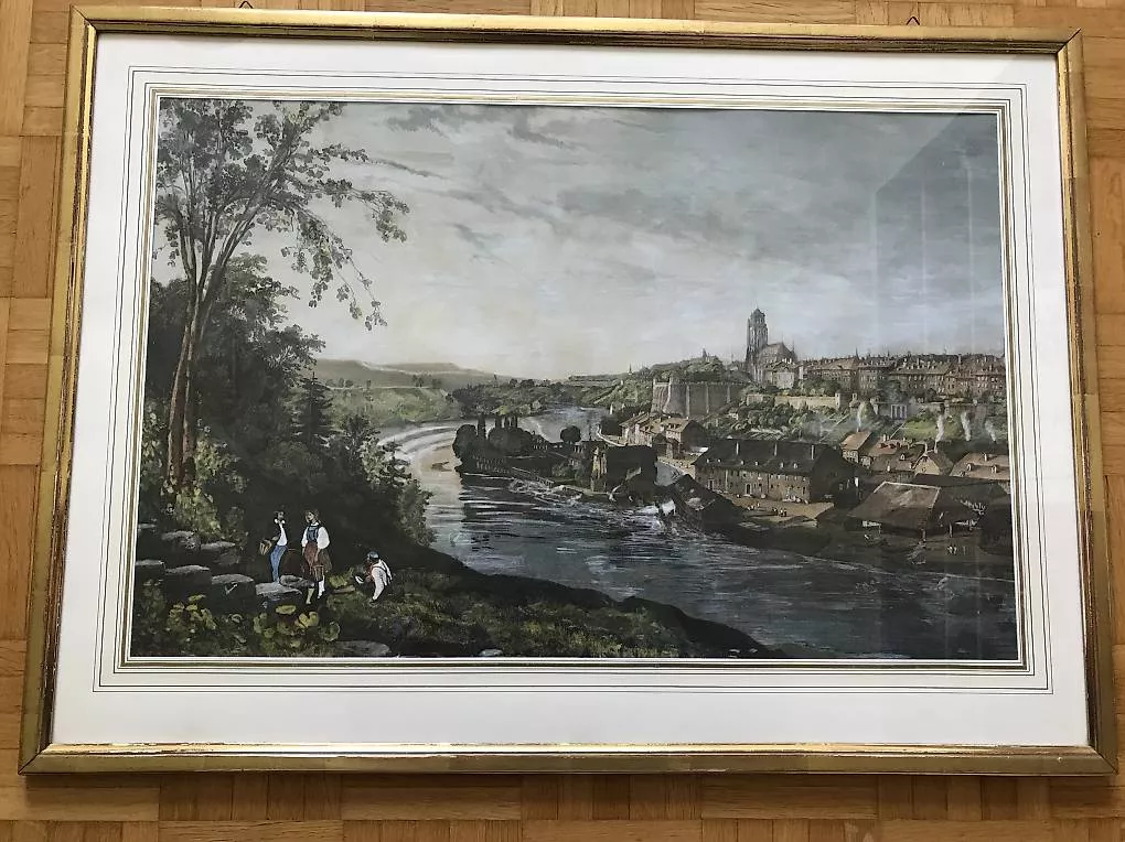 Foto & Immagini: Bild "Bern" - Goldrahmen – Usato da Solothurn venduto da JudithH02