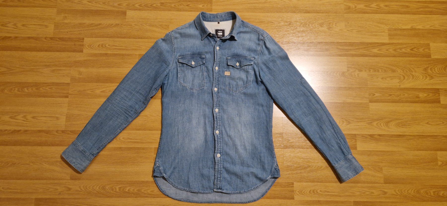 G-Star Hemden: G-Star Raw Jeans-Hemd, hellblau, Size S – Gebraucht aus Luzern von paul.weller