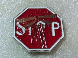 Ansteckpin 171: Stop