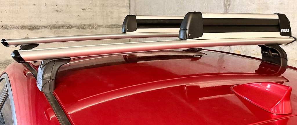 Thule Portapacchi: Dachträger mit Ski Träger – Usato da Zufikon venduto da solito69