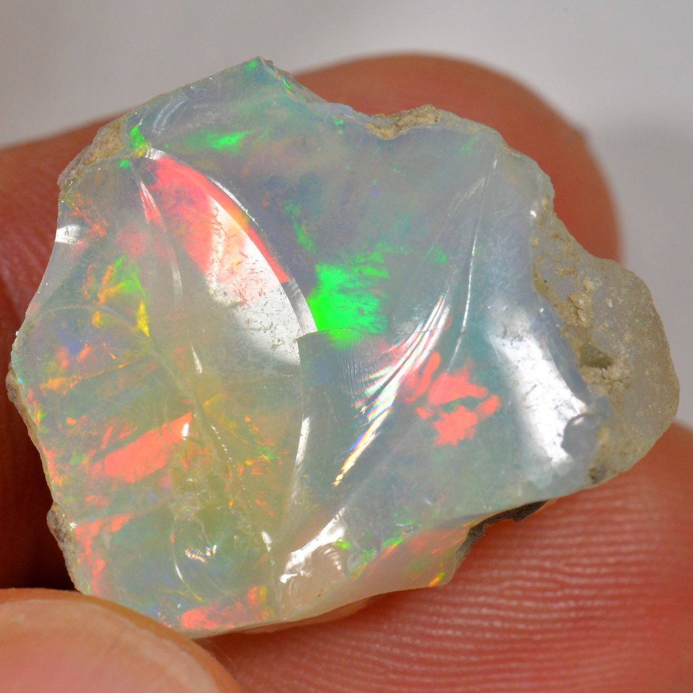 Edelsteine: 23.3 Karat - Roher Äthiopischer Welo Opal – Neu (gemäss Beschreibung) aus Rüti ZH von DeinOpal 4