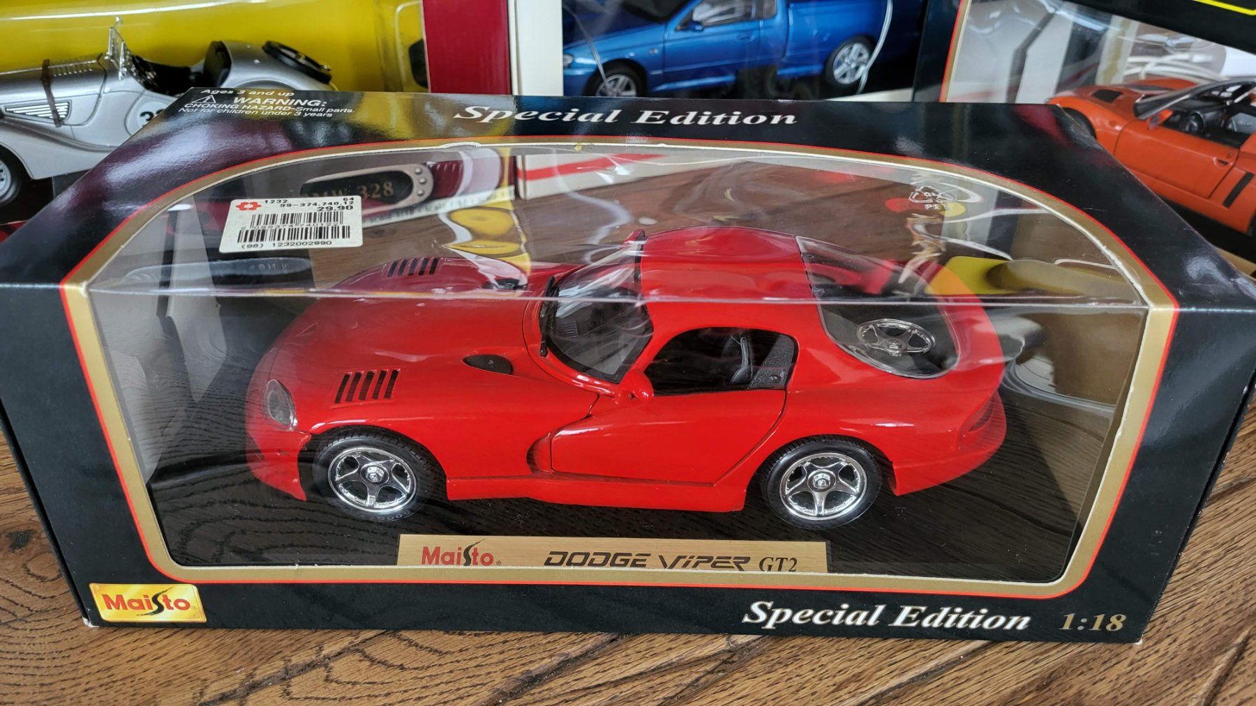 Maisto Modellautos: Dodge Viper GT2 1:18 Maisto – Gebraucht aus Rothrist von Juana5 6