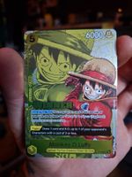 Monkey D. Luffy P-106 Winner Promo ENG OPTCG one piece
