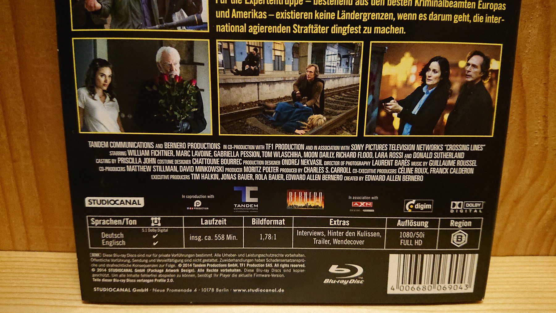 Tutti i DVDs: CROSSING LINES Staffel 2 auf Blu-Ray – Usato da Wilderswil venduto da Exebub 3