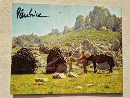 Pierre Brice † - Originalautogramm auf Foto