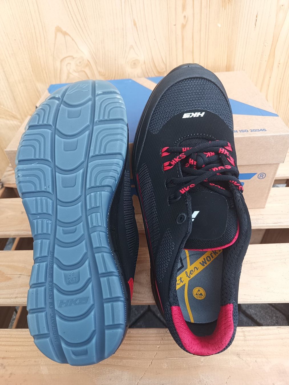 Herrenschuhe: HKS Sicherheitsschuhe S1 SRC 39 – Neu und originalverpackt aus Oberegg von A-Z.Handel.Loehrer 5