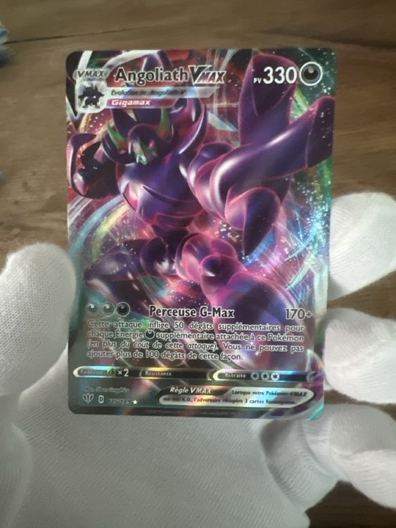 Pokémon Karte Angoliath VMAX! Neuwertig | Kaufen auf Ricardo