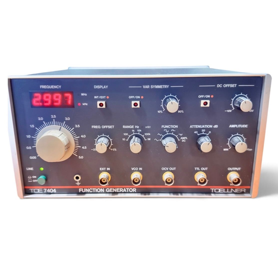 Misurare: Funktionsgenerator Toellner TOE 7404 – Usato da Vorderthal venduto da WalkmanClinic