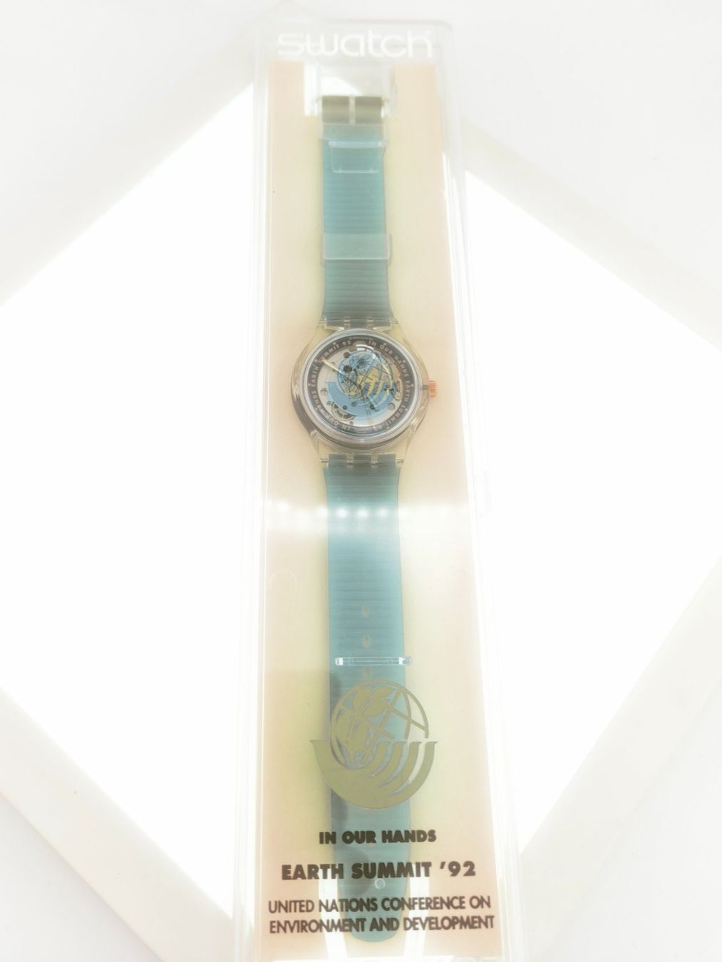 Swatch Uhren: Swatch  Automatic Herren Uhr Earth Summit 1992 UN Conference – Gebraucht aus Bassersdorf von antik_leo 6