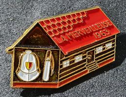 GG264  Pin Polizei Police Genf Genève - La Merveilleuse 1963