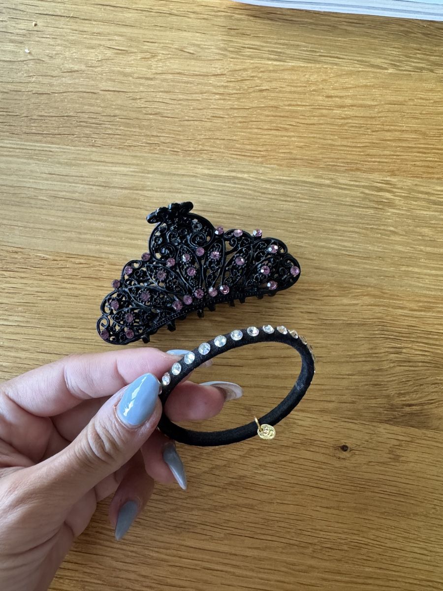 Haarschmuck: Haarspange & Haargummi Set mit Strass – Neu (gemäss Beschreibung) aus Bremgarten AG von val_ch 4