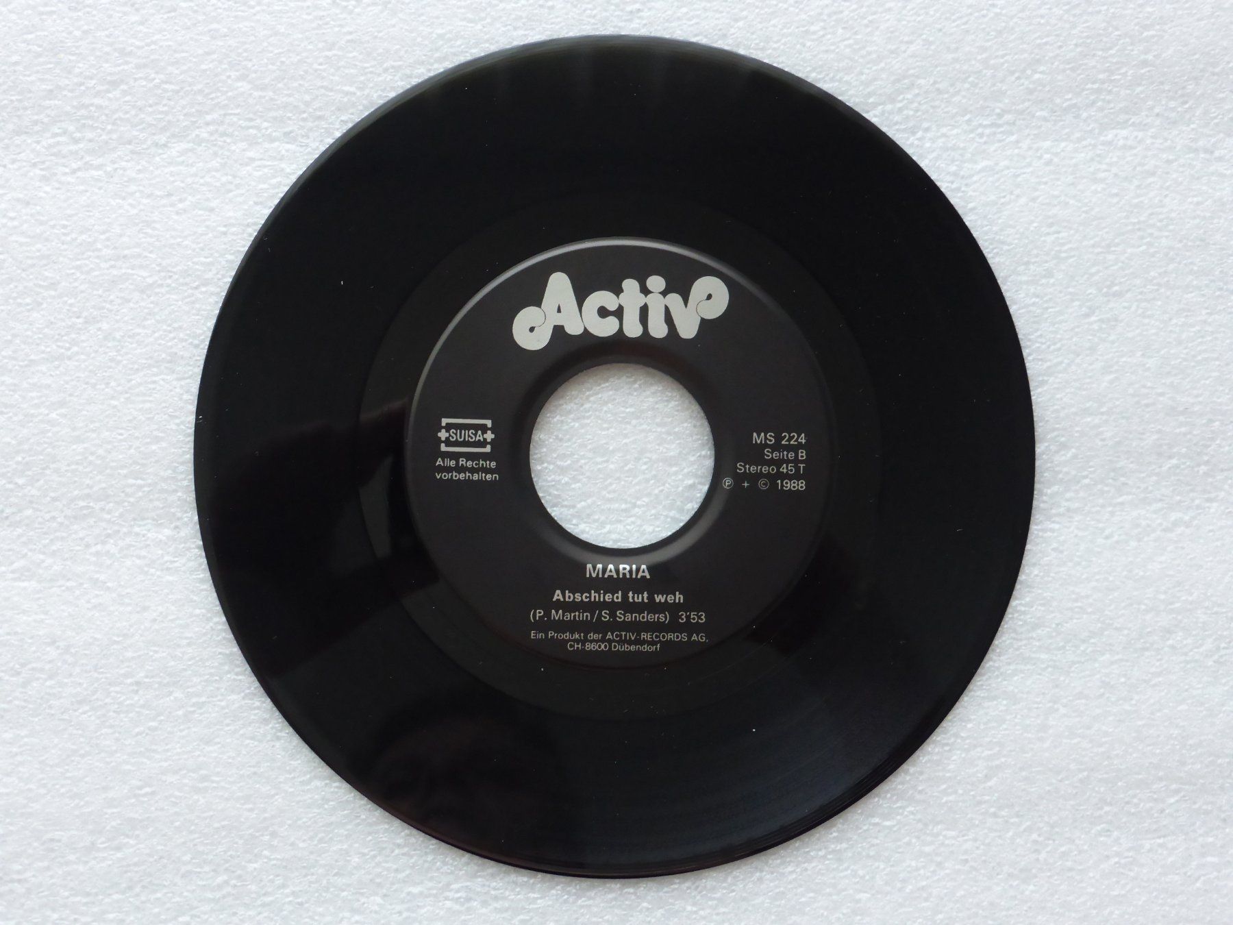 Dischi in vinile: Vinyl Single   MARIA – Usato da Küssnacht am Rigi venduto da Mondkinder 2
