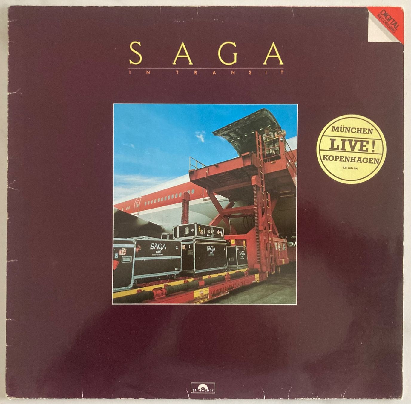 Schallplatten: SAGA - IN TRANSIT – Gebraucht aus Poliez-Pittet von Newtown-Records