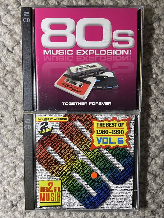 80s Music Explosion + The Best Of 1980-1990 Vol.6 (Gebraucht) in Wil AG ...