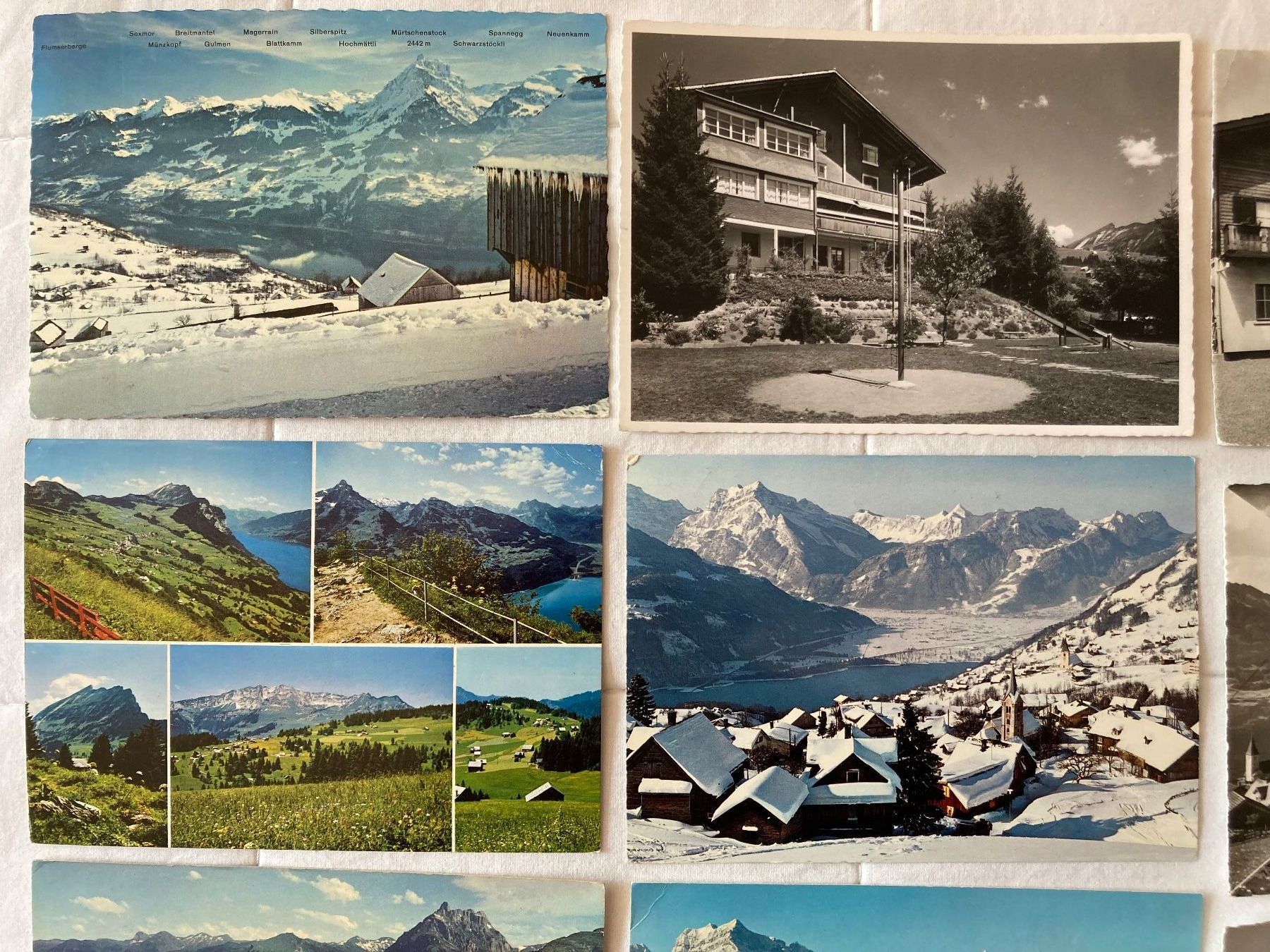 Cartoline postali: 16 AK Amden SG – Usato da Zürich venduto da Tolima194 1