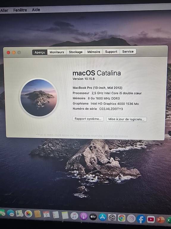 Apple Notebook: MacBook Pro 13, Core i5, 8Go Ram, Ssd 128Go – Usato da Renens VD venduto da MTD2211 6