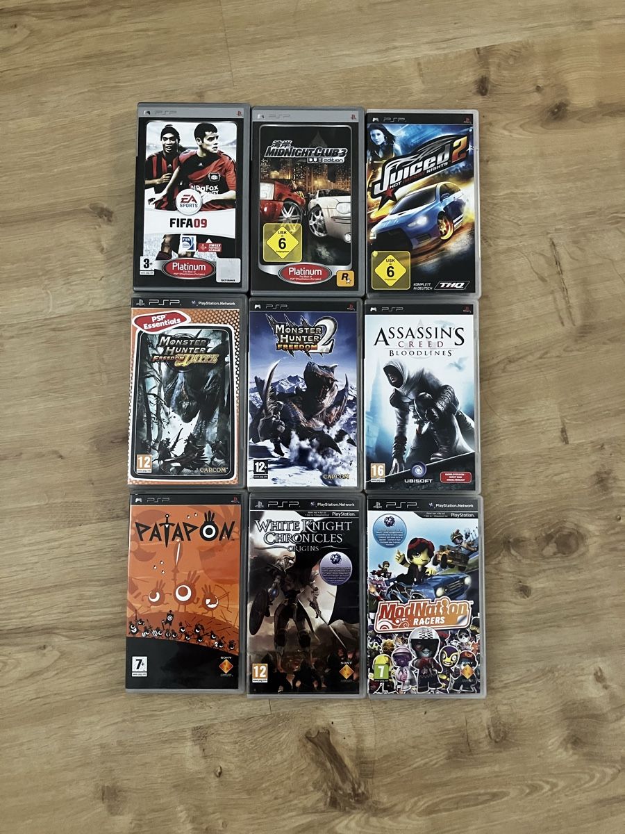 Sony Jeux: PSP Spiele Sammlung – D'occasion à Biembach par Aurora._