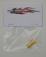 Goldstecker 6mm Stecker 1Stk.