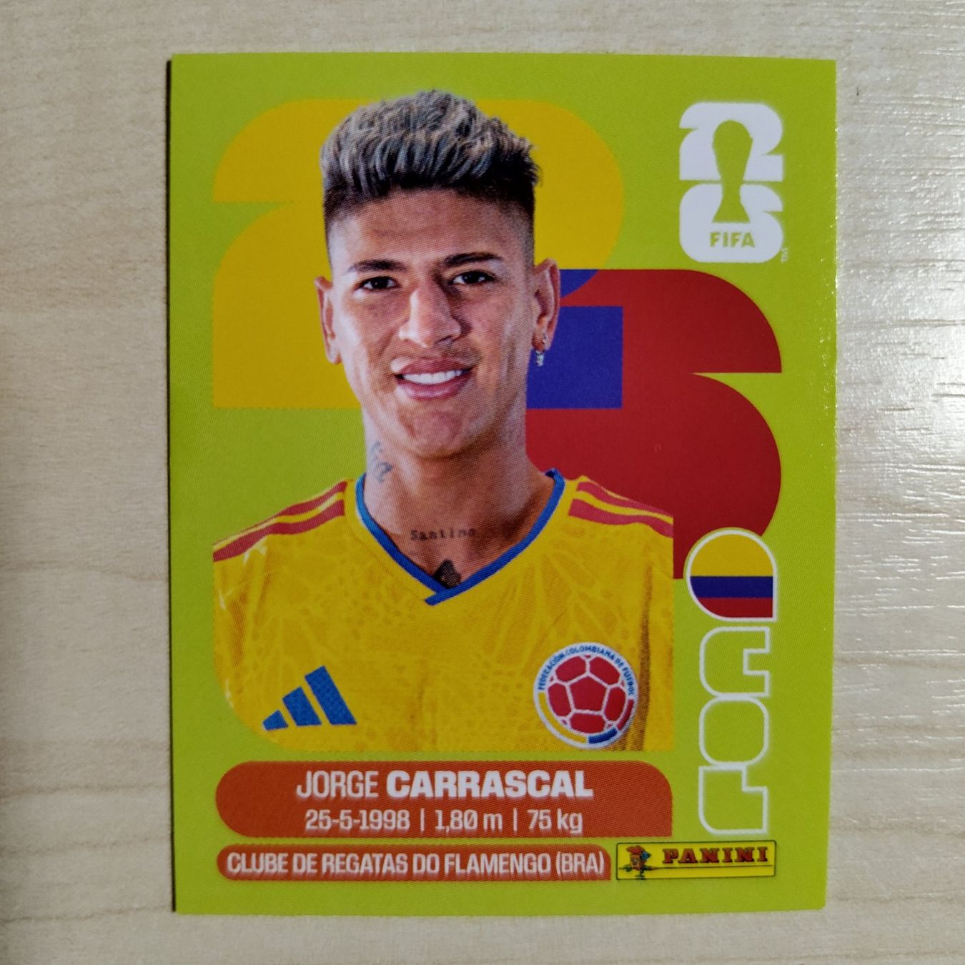 Panini Carte collezionabili: Jorge CARRASCAL, COL 16, Panini WM 2026 – Nuovo (secondo la descrizione) da Dietlikon venduto da itmo
