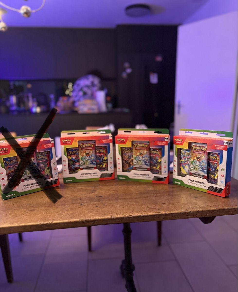Pokémon Sammelbilder & Trading cards: First Partner Ilustration / En Sealed – Neu und originalverpackt aus Mülligen von Samuca_Deals