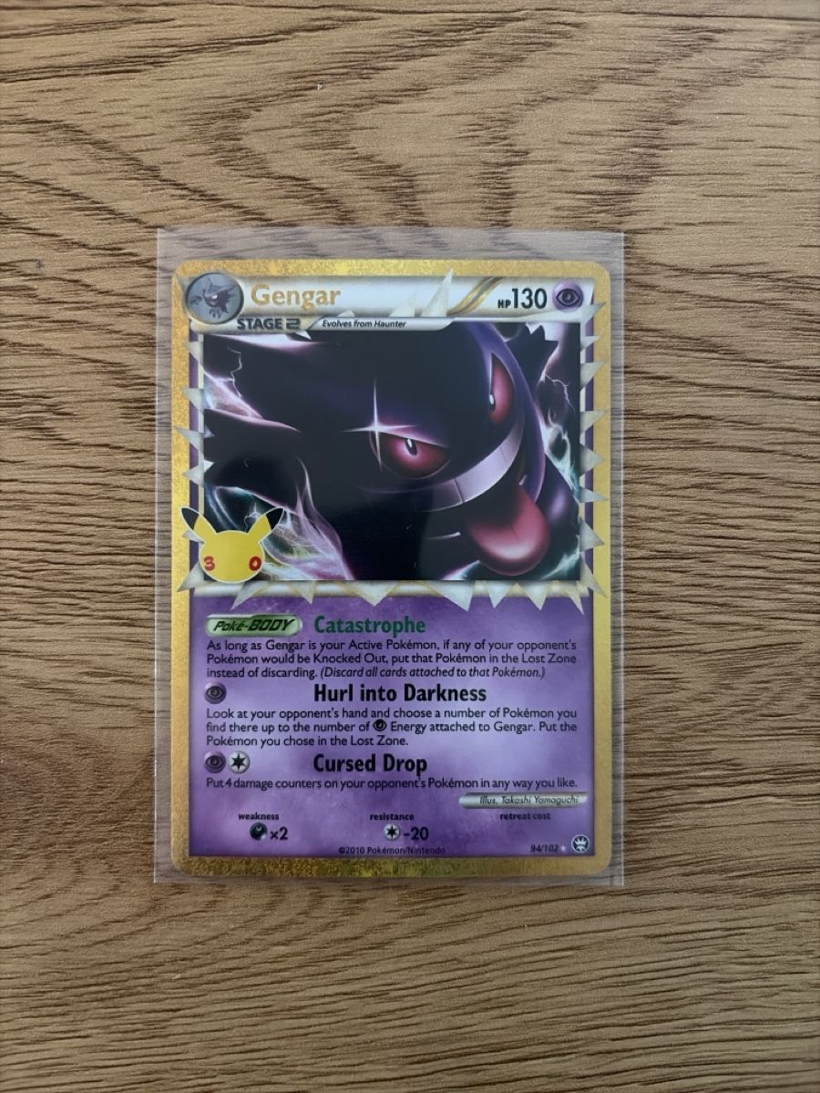 Pokémon Carte collezionabili: Gengar 94/102 30th Celebration – Nuovo (secondo la descrizione) da Seuzach venduto da lb_collectr