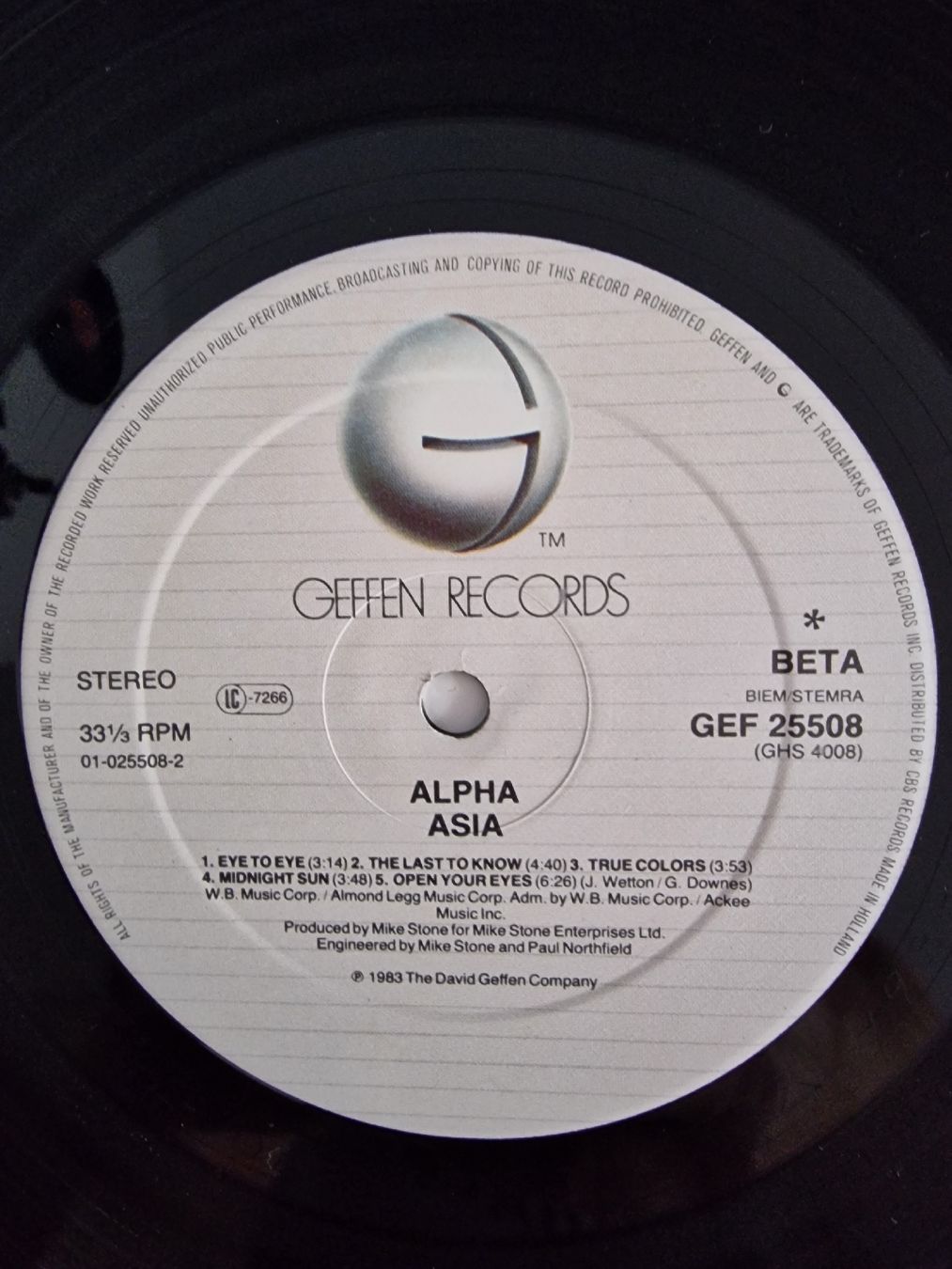 Schallplatten: Asia - Alpha – Gebraucht aus Pfaffnau von gunport 4