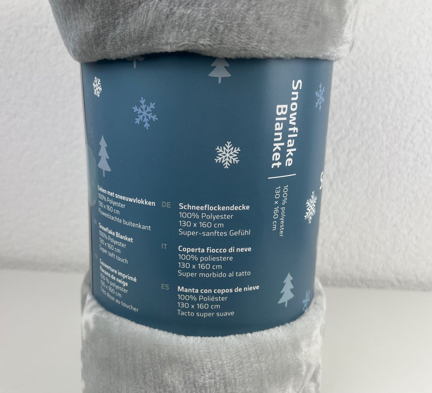 Coop Coperte: Kuscheldecke mit Schneeflocken-Design – Nuovo e nell'imballaggio originale da Stein am Rhein venduto da Moons_of_Saturn 5