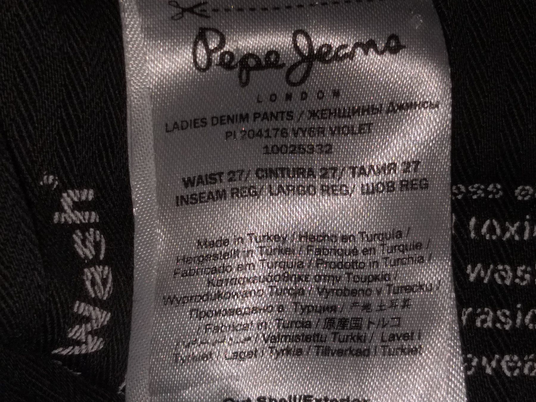 Pepe Jeans Jeans: PEPE JEANS  Jeans  Taille / Grosse W 27 – Usato da Cossonay-ville venduto da Super-Price-Quality 7