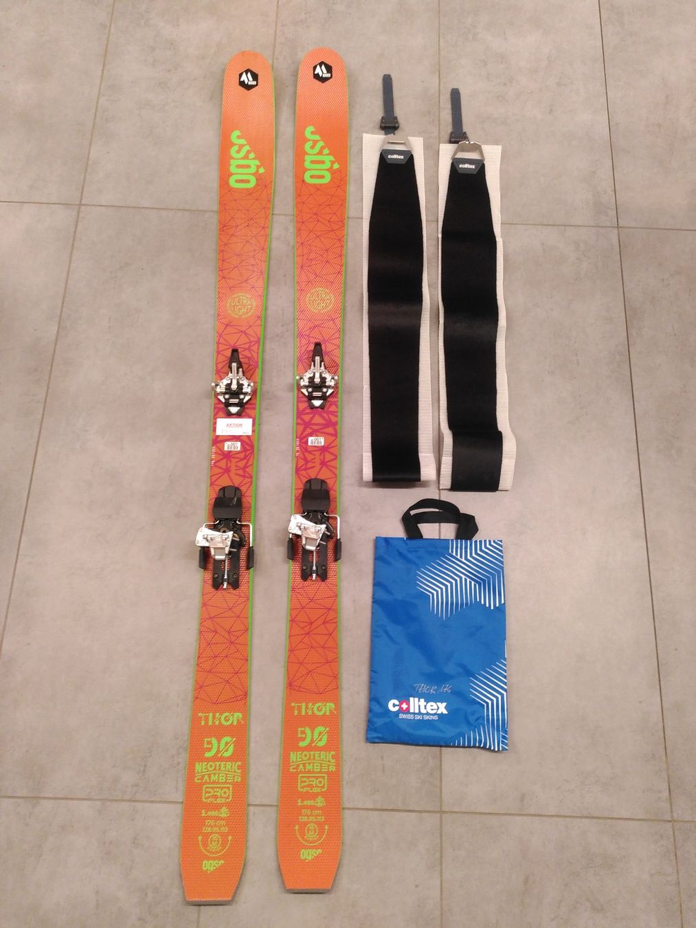 Skis: Skitourenset Ogso Thor 90 176cm – Neuf avec emballage d'origine à Scuol par Marco-Sport-Scuol