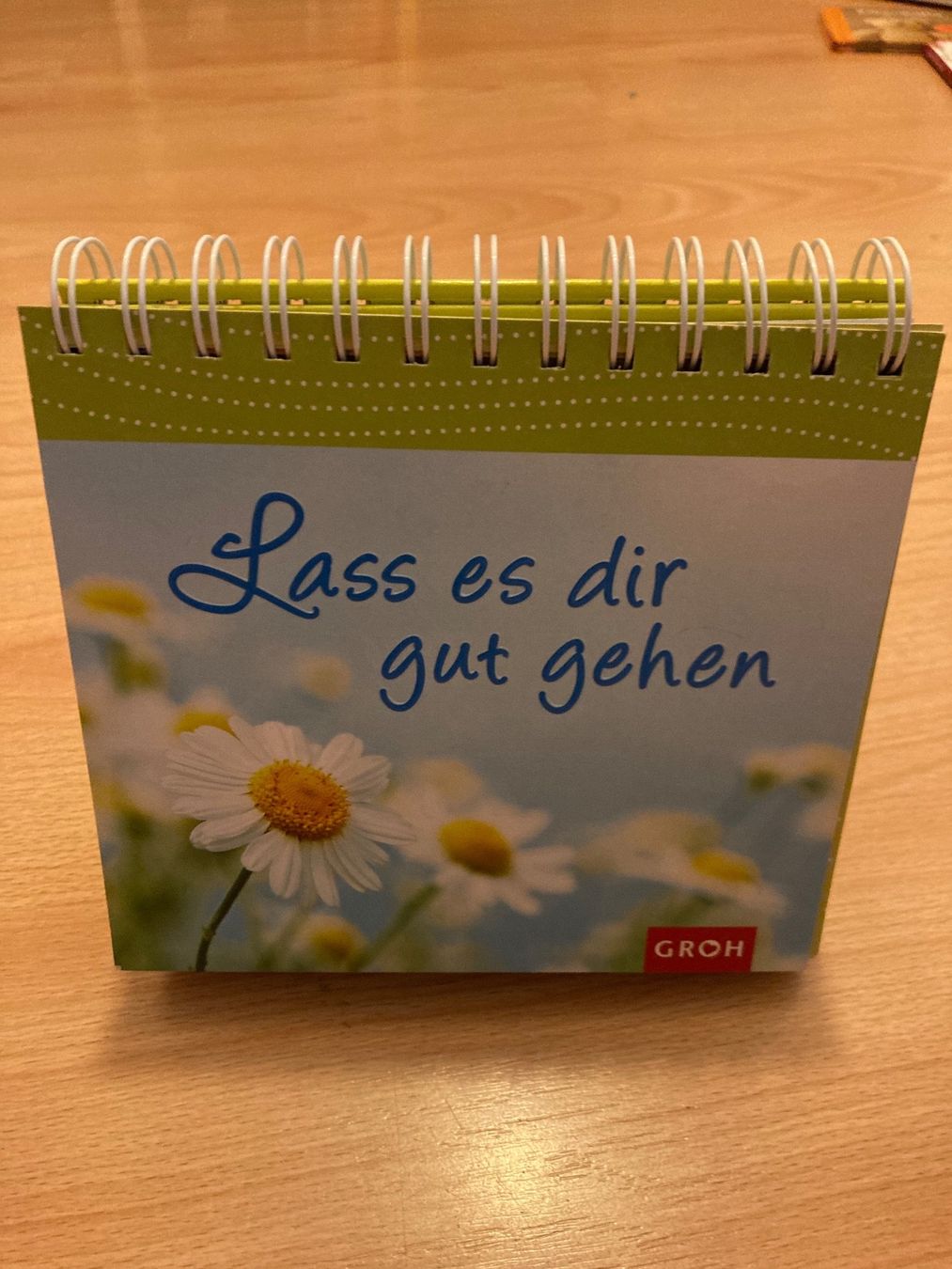 Libri: Aufsteller Sprüche Lass es dir gut gehen – Usato da Schlattingen venduto da fernfen