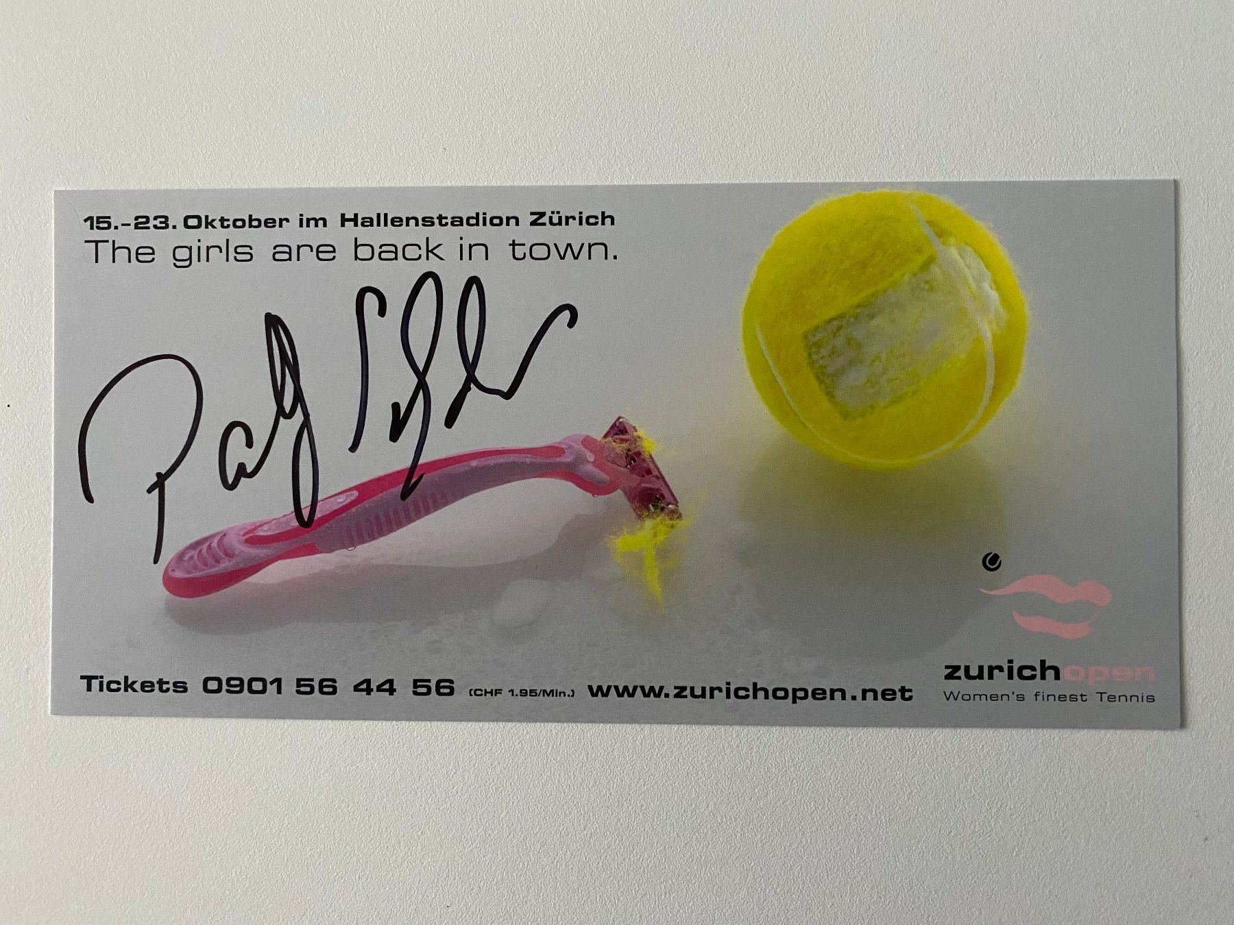 Autografi: Autogrammkarte Patty Schnyder (2005) – Nuovo (secondo la descrizione) da deitingen venduto da popcorn02