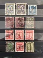 Lot de 11 timbres Deutsches Reich oblitérés divers