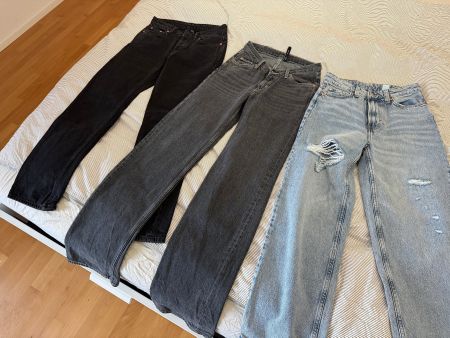 10 Stk Hosen Jeans Gr XS Kleiderpaket
