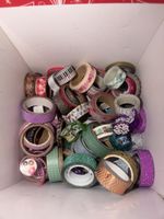 Washi Tape Set verschiedene Farben und Muster gebraucht