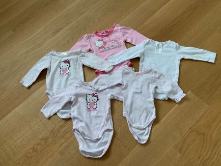 Bodies Mädchen Gr. 56 5 Stück
