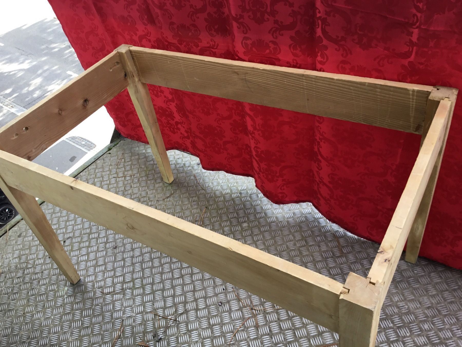 Tavoli: Antiker, restaurierter Biedermeier Tannentisch – Usato da St. Gallen venduto da chamilla 2